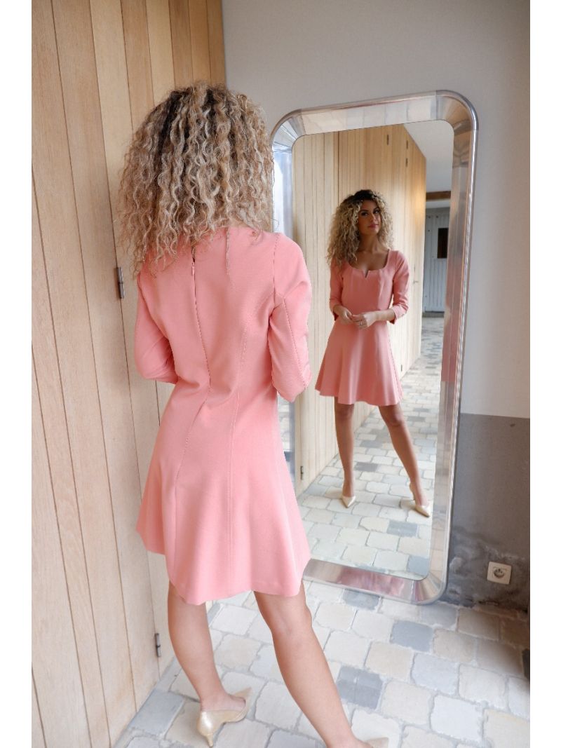 Korte roze jurk - Kocca