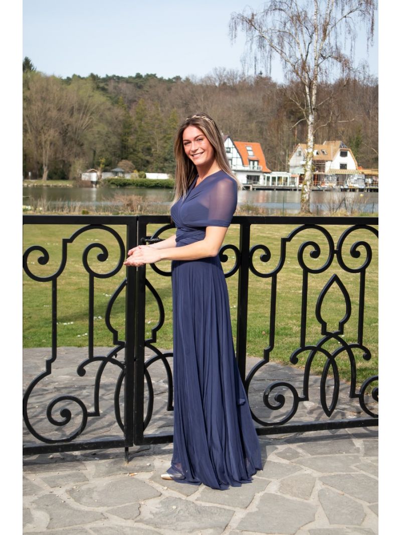 Koopje surfen betekenis Multiway jurk - donkerblauw | Anne Sophie